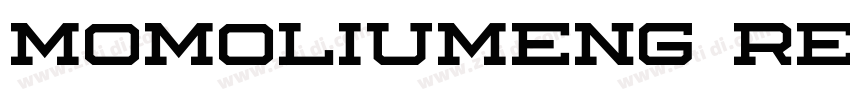 momoliumeng Regular字体转换